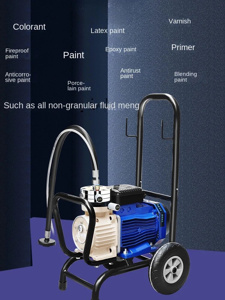 ZC Gasoline Sprayer Electric High Power Automatic High Pressure Airless Paint Spraying Machine