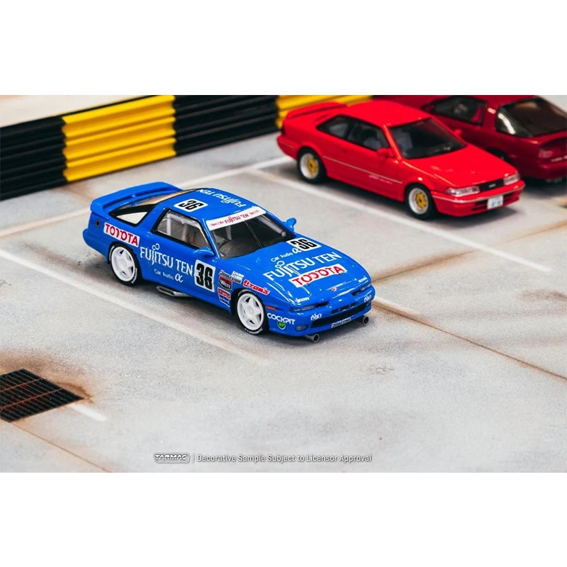 TW In Stock 1:64 Supra Turbo MA70 JTC 1990 Alloy Diorama Car Model Collection Miniature Carros Toys Tarmac Works