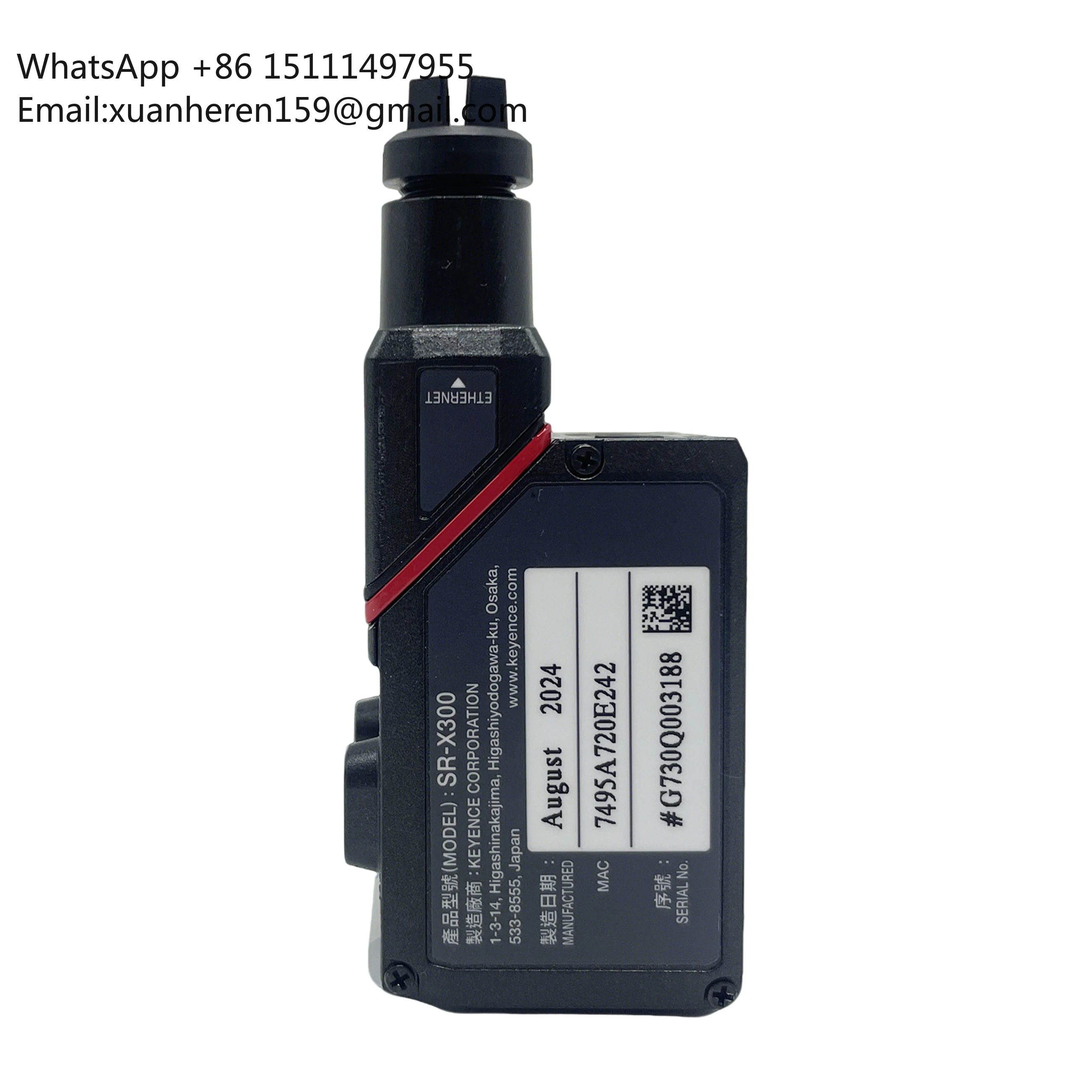 KEYENCE SR-X300 Ai Powered Barcode Reader 2 3 Megapixel Auto Focus for Production Traceability Logistics System