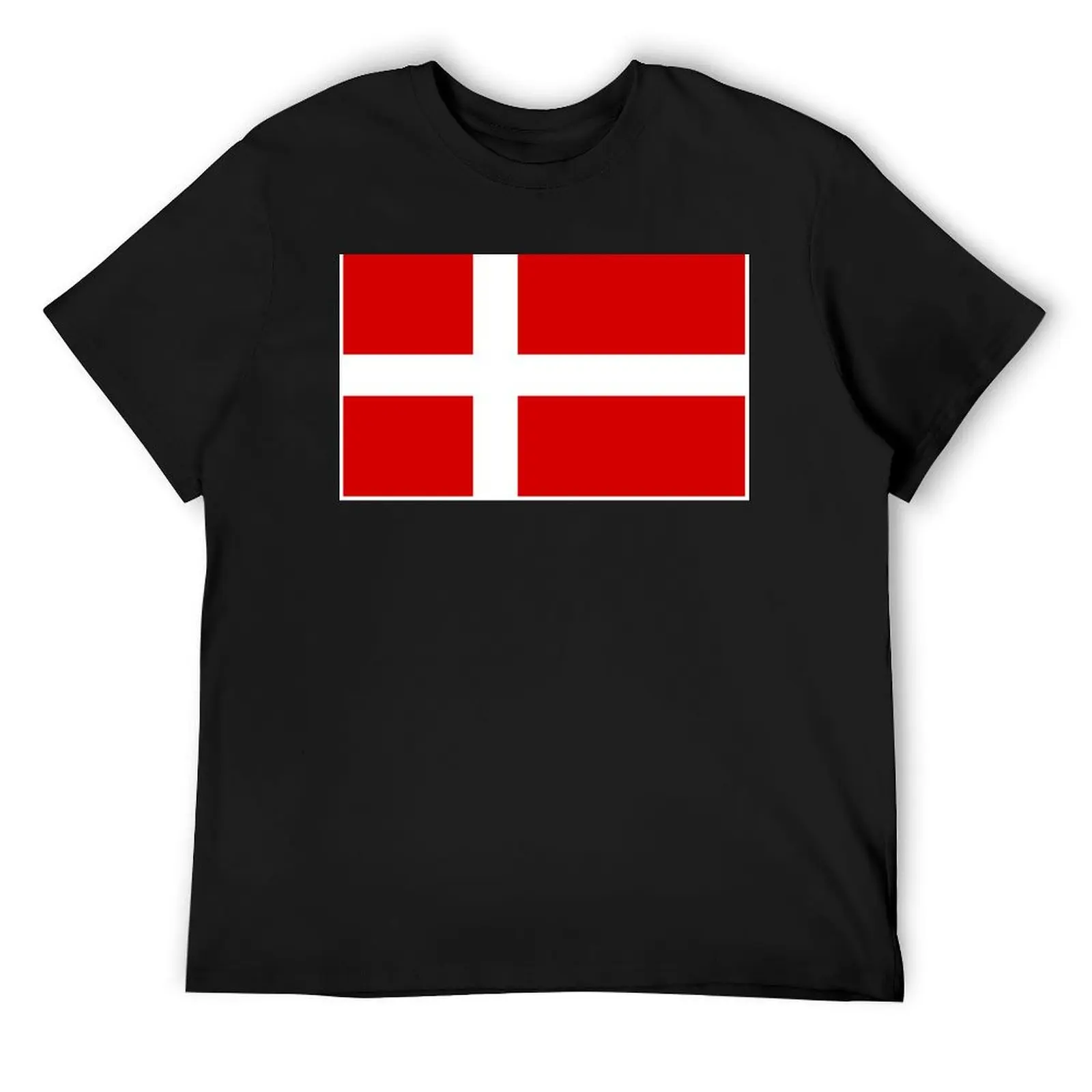 

Danish / Denmark Flag by Orikall T-Shirt man t shirt cotton man t-shirts summer clothes designer t shirt men