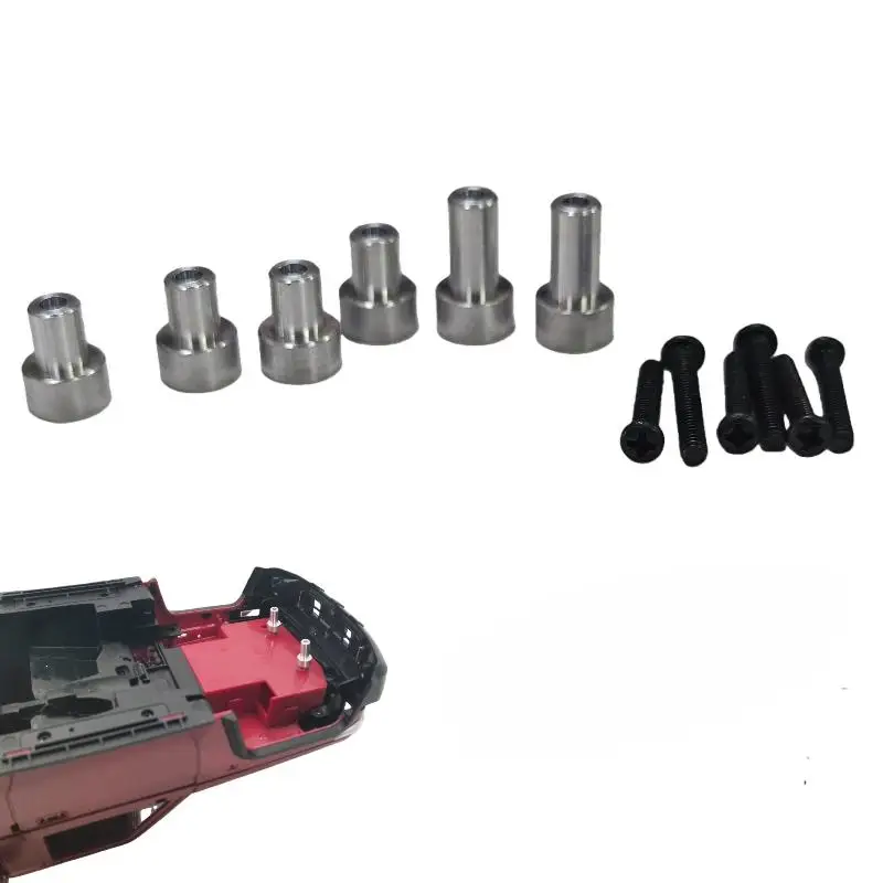 1 Set For 1/12 Modified Big Wheel Special Upgrade Parts MN82 MN82S Metal Car Shell Raise The Column Heighten Bracket