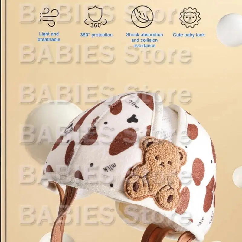 

C9GB Lightweight Baby Hat for Crawling and Walking with Breathable Designing
