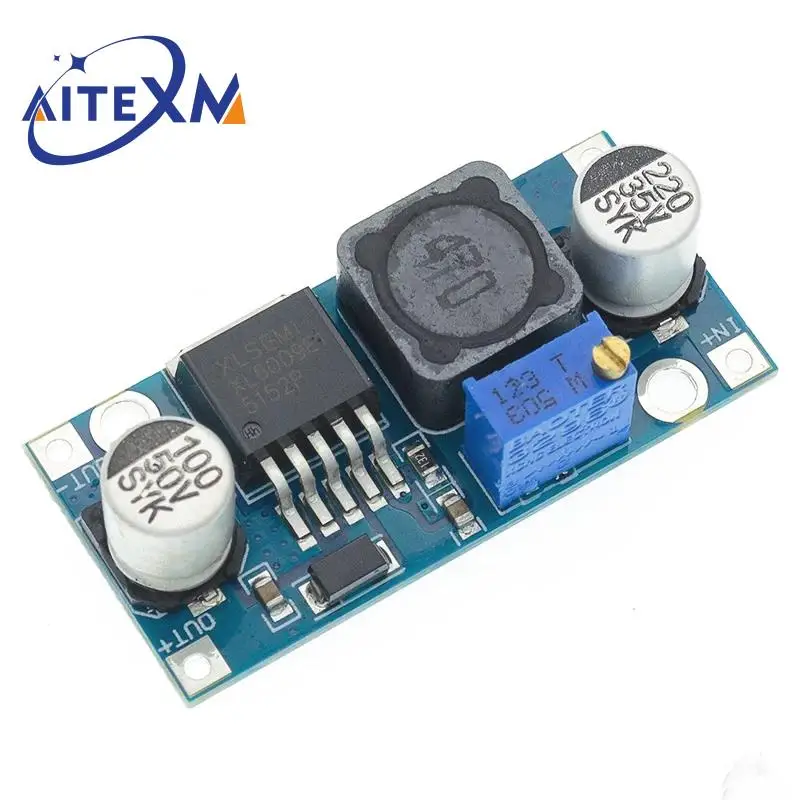 3PCS XL6009 Dc-Dc Booster Modul Netzteil Modul Ausgang Einstellbar Super Lm2577 Step-Up Modul