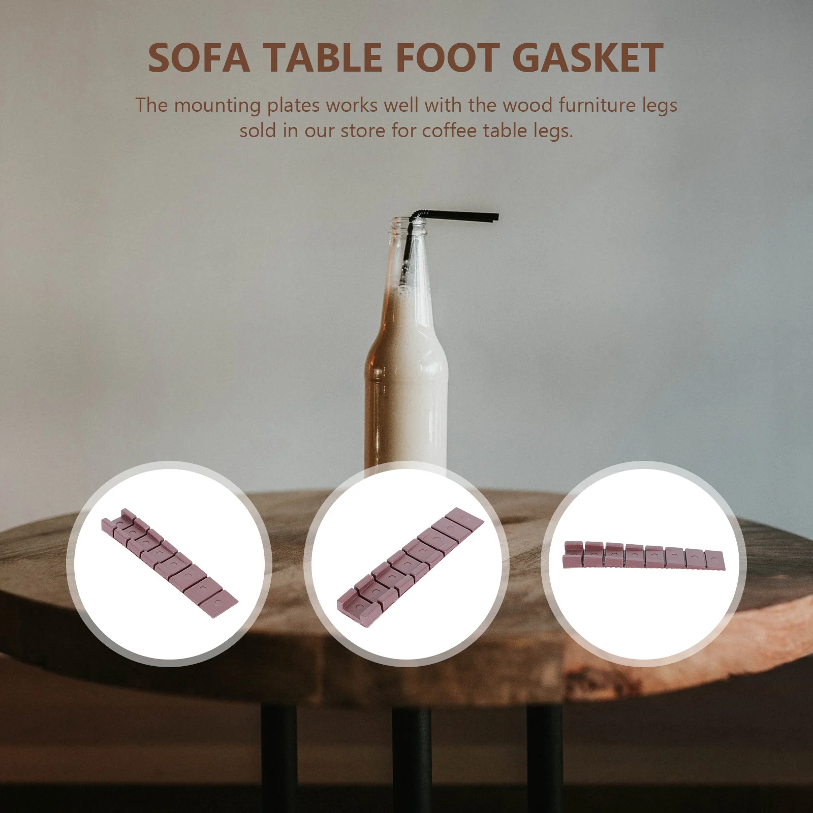 

30Pcs Furniture Shims Leveling Wedges Ribbed Design for Tables Doors Sheds Mailbox Posts Toilet Leveler Home Improvement DIY