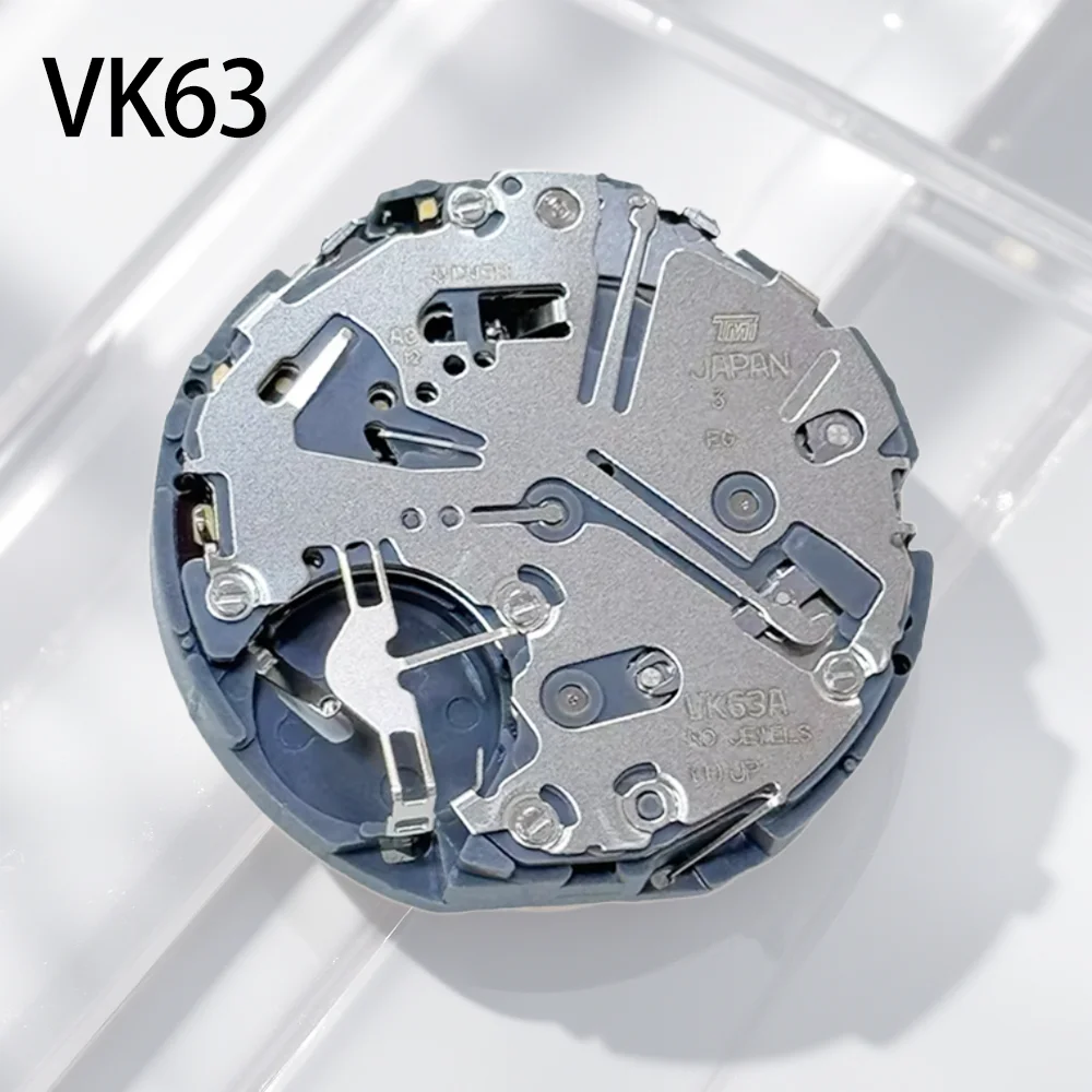 Japanese Sankyo VK63A Quartz Movement 3 Hand with Date