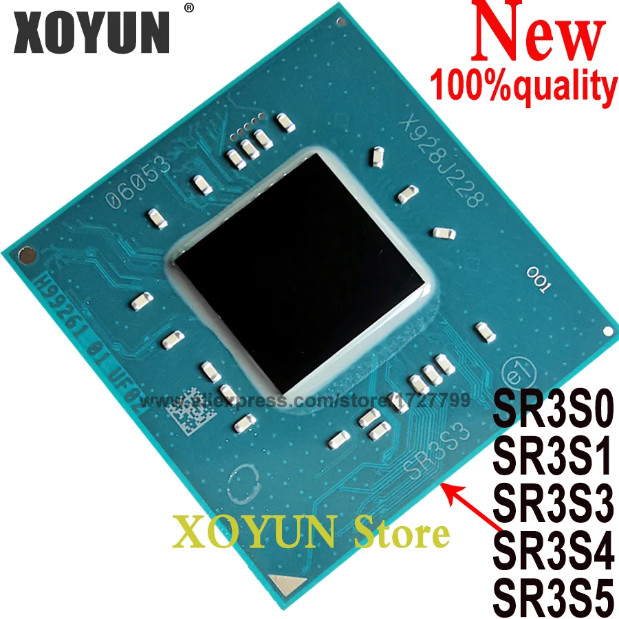 100% New SR3S0 N4100 SR3S1 N4000 SR3S3 J5005 SR3S4 J4105 SR3S5 J4005 BGA Chips