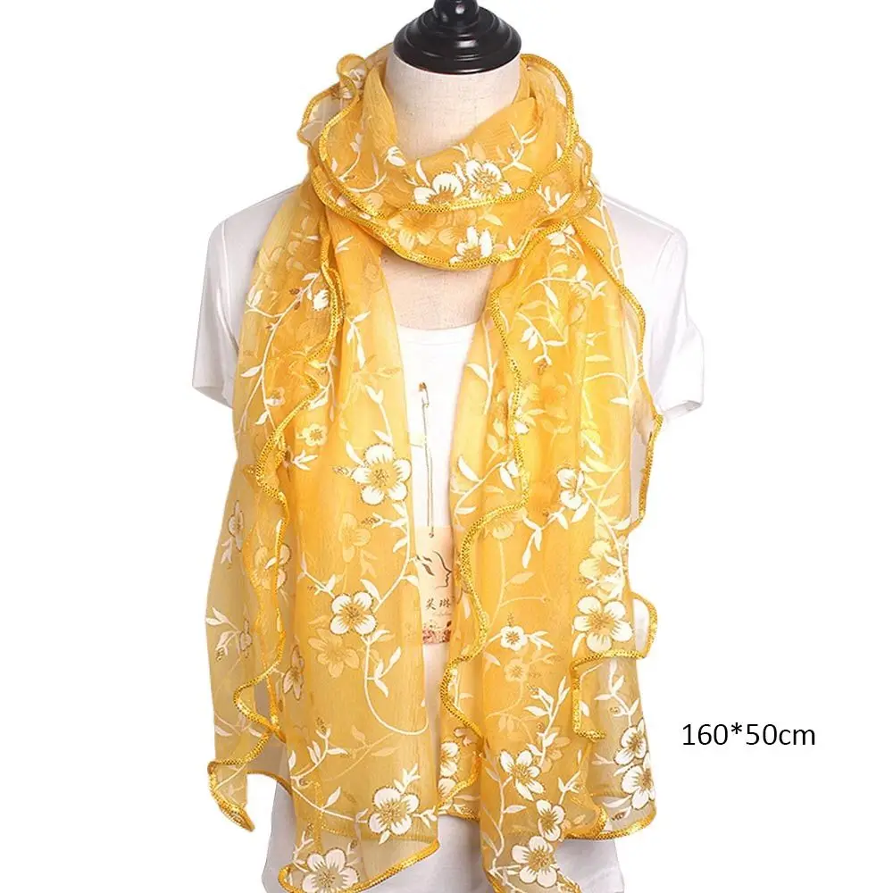 Neckerchief Ladies Women's Scarves Shawl Neck Wrap Sunscreen Hijab Scarf Headwear Headscarf Head Wraps Summer