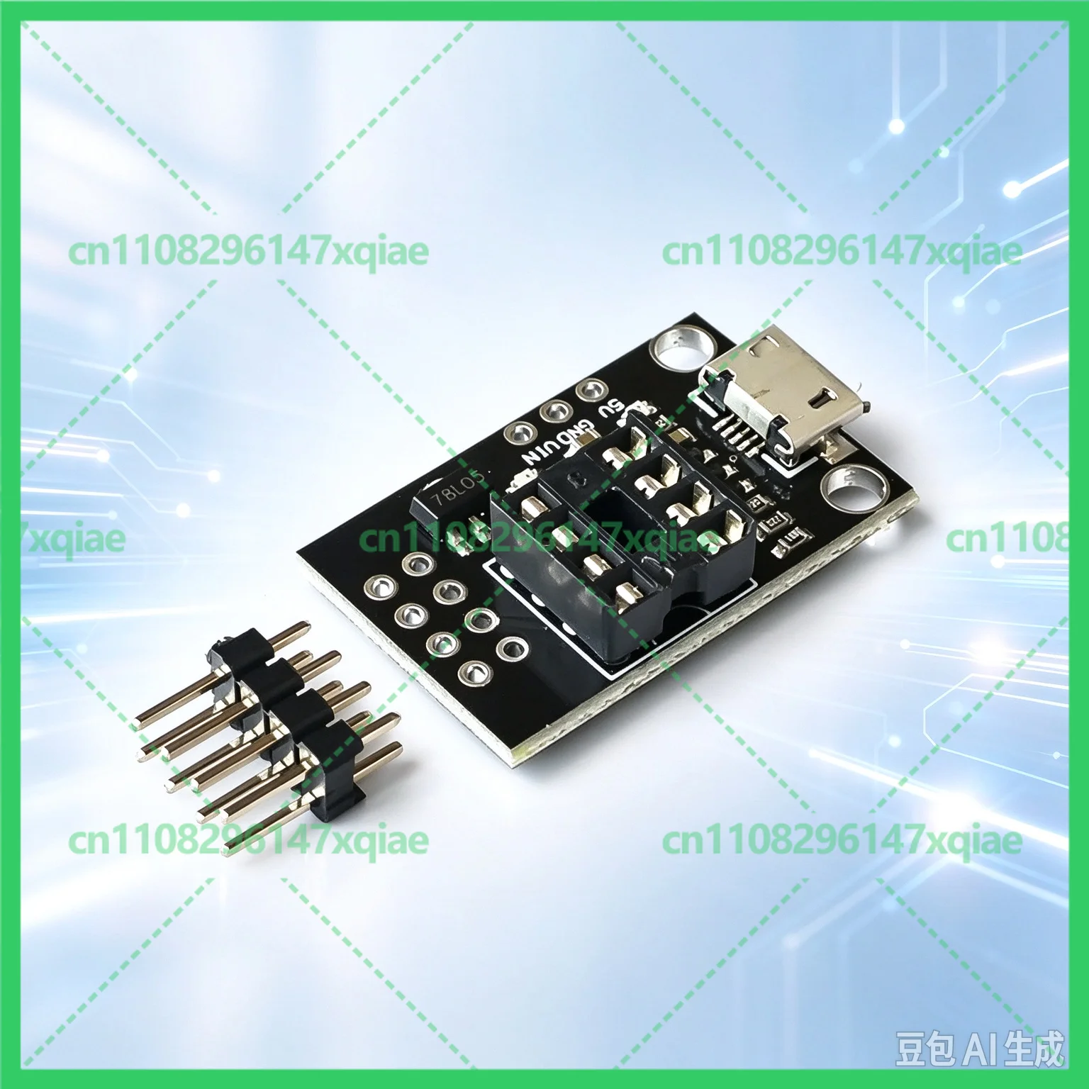 For ATtiny13A T42 Pluggable Programming Development Board 10-30pcs