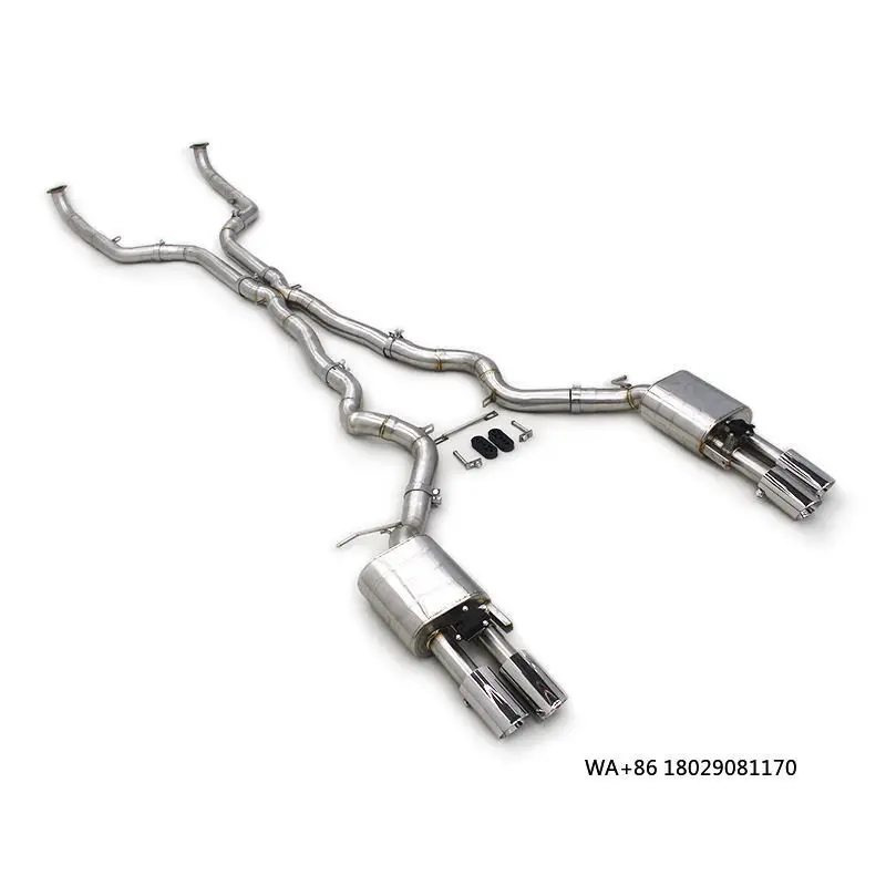 

Выхлопная труба Catback для M5 F10 F15 4.4T 2012-2016 Performance Электронный клапан Выхлопная система