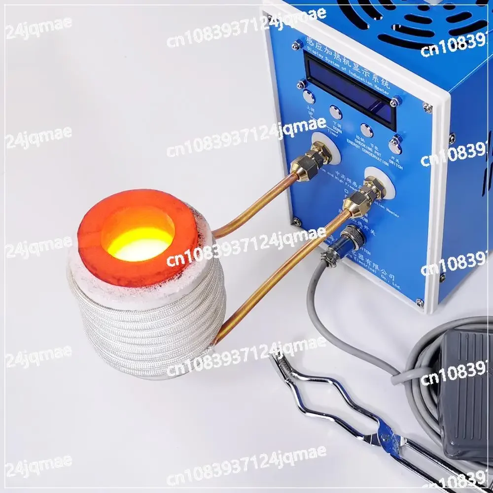 

6KW Induction Heater Induction Heating Machine 110V/220V Metal Smelting Furnace High Frequency Welding Metal Quenching Equipment