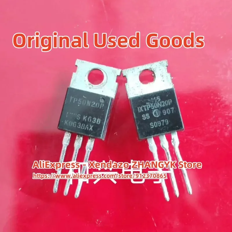 10pcs/lot TP50N20P IXTP50N20P 50A 200V TO-220 N-Channel MOSFET Transistor