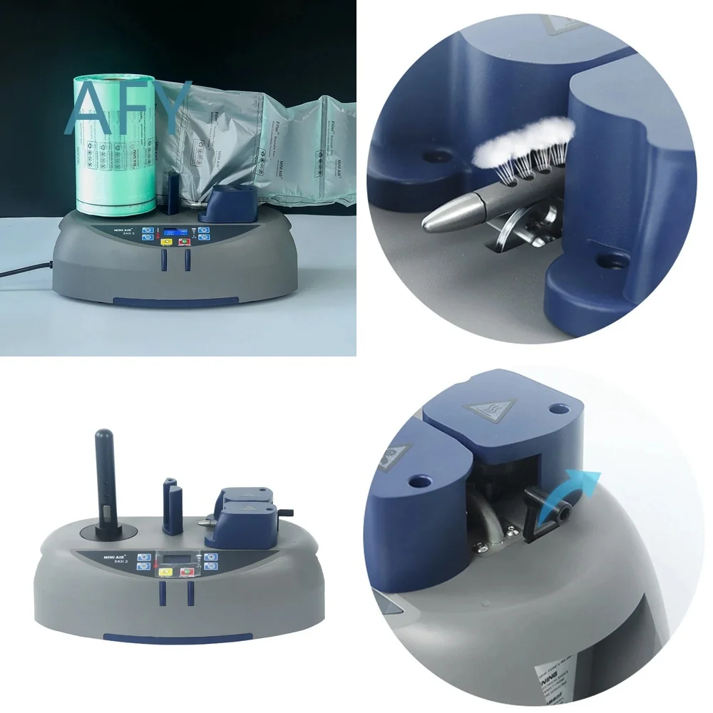 Mini Almighty Buffer Air Cushion Machine for Packaging Wrap Making Inflatable Bubble Bag Filler for Ecommerce Shipping
