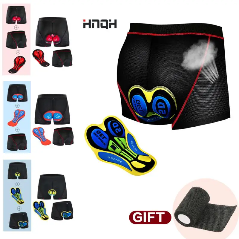 Verdikte 5d Gel Pad Fietsbroek Heren Fietsondergoed Pro Schokbestendig Fietsbroek Rijkleding Mtb Racefiets Ondergoed