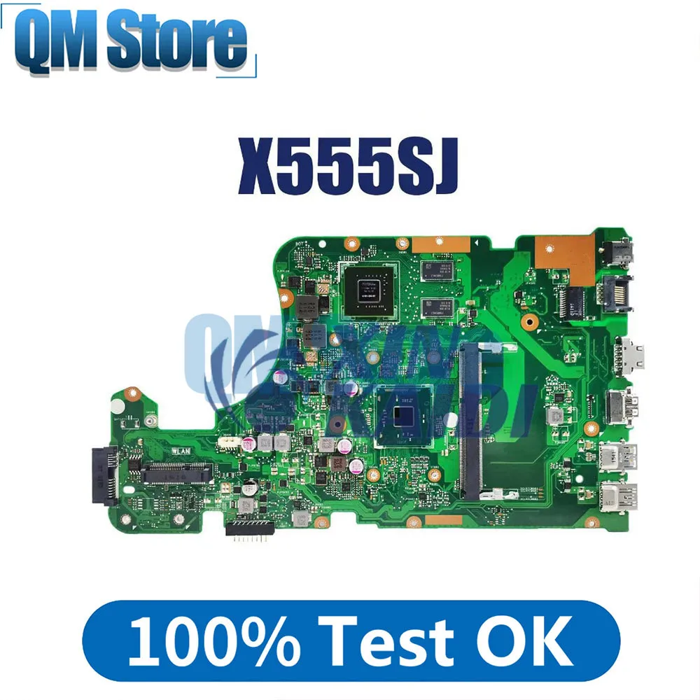 

Notebook Mainboard For ASUS X555SJ K555SJ A555SJ K555S Laptop Motherboard CPU N3150 N3700 GPU GT920M DDR3 100% tested work