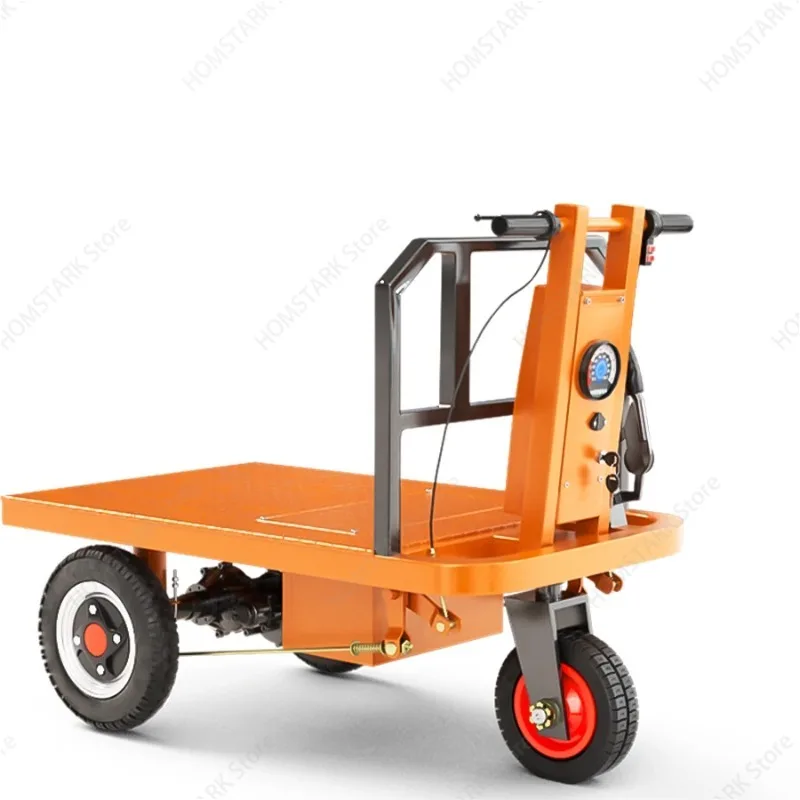 Heavy‑Duty Electric Freight Cart Industrial Logistics Transport Trolley For Hospital Outdoor Cargo Handling Equipment