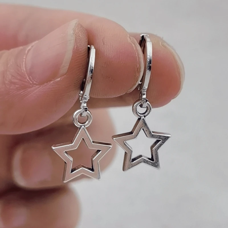 New Creative Mini Star Earrings Fashion Tremella Earrings Gifts For Women Gift Holiday Jewelry Cute Mini Little Star Earrings