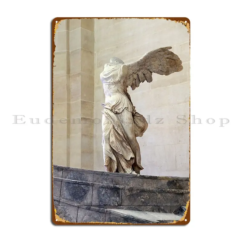 Victory Of Samothrace 02 Metal Plaque Poster Pub Cinema Printing Custom Garage Tin Sign Poster