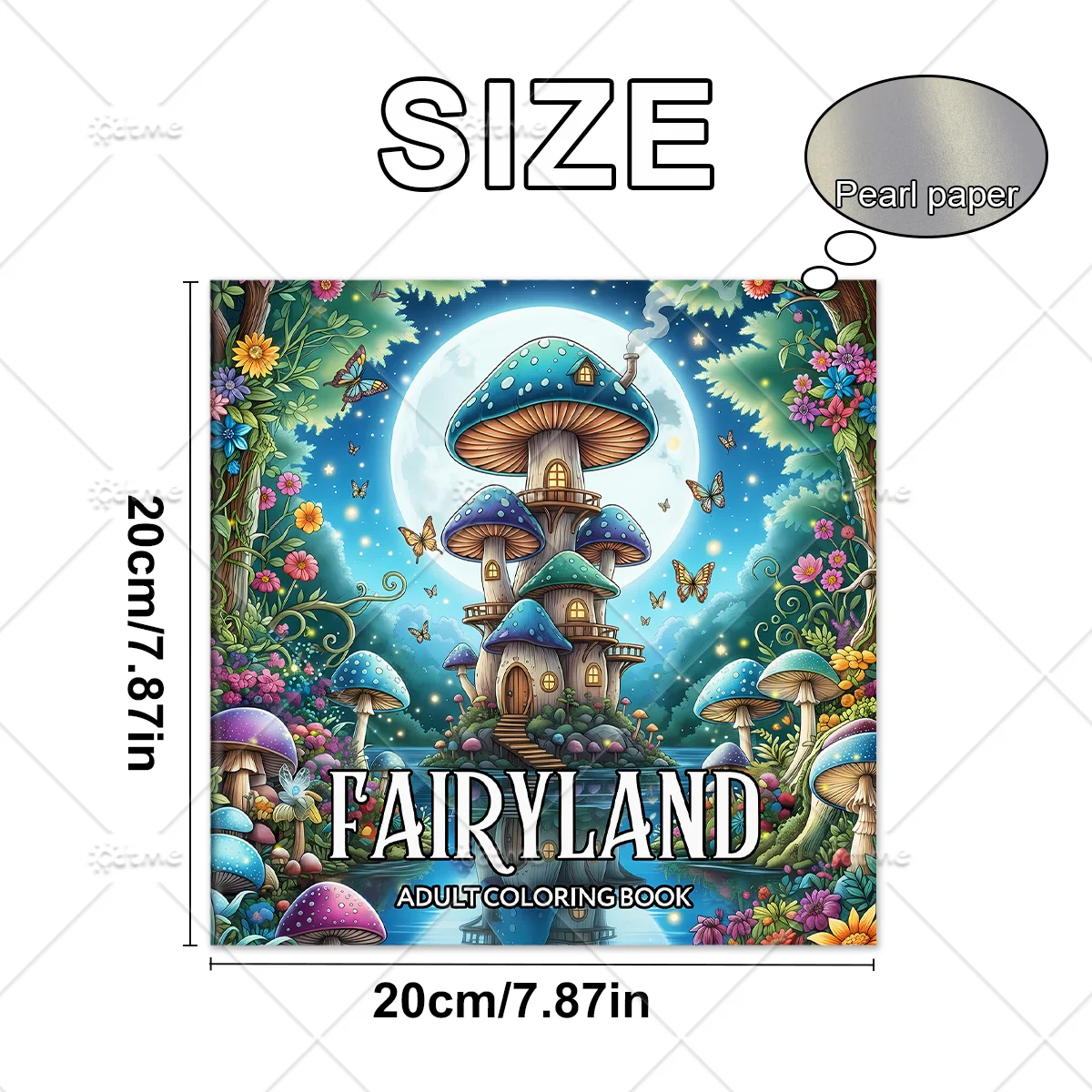 FAIRYLAND Malbuch für Erwachsene mit niedlichen, gemütlichen täglichen Aktivitäten zur Entspannung (Cozy Spaces Coloring) – Detail 3