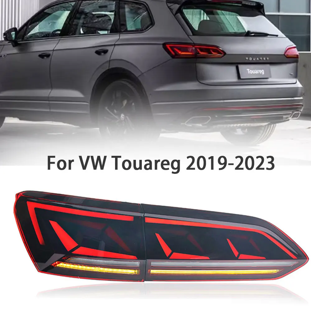 

Car Lights for VW Touareg LED Tail Light 2019-2023 Touareg Rear Stop Lamp Brake Signal DRL Reverse Automotive Accessories