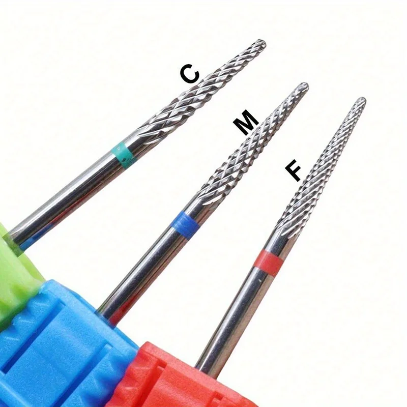 Profesjonalny zestaw frezów karbidowych do paznokci - łatwe usuwanie żelu i akrylu, narzędzia do polerowania - idealny do manicure i pedicure