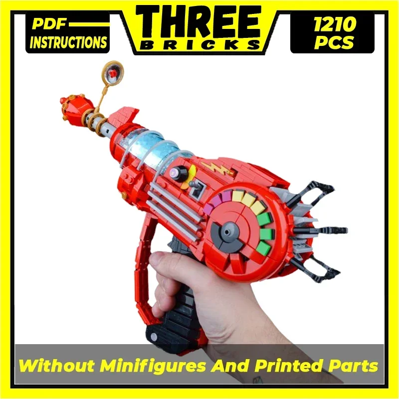 Briques de construction MOC, modèle de jeu populaire, arme miracle, technologie de odorà rayons, blocs modulaires, cadeaux de Noël, ensembles de bricolage