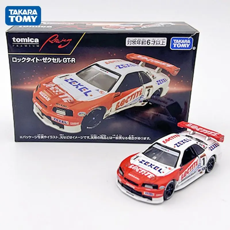 Takara Tomy Tomica Premium Unlimited Series TPR Nissan GTR R34 Alloy Car Model Collection Toy