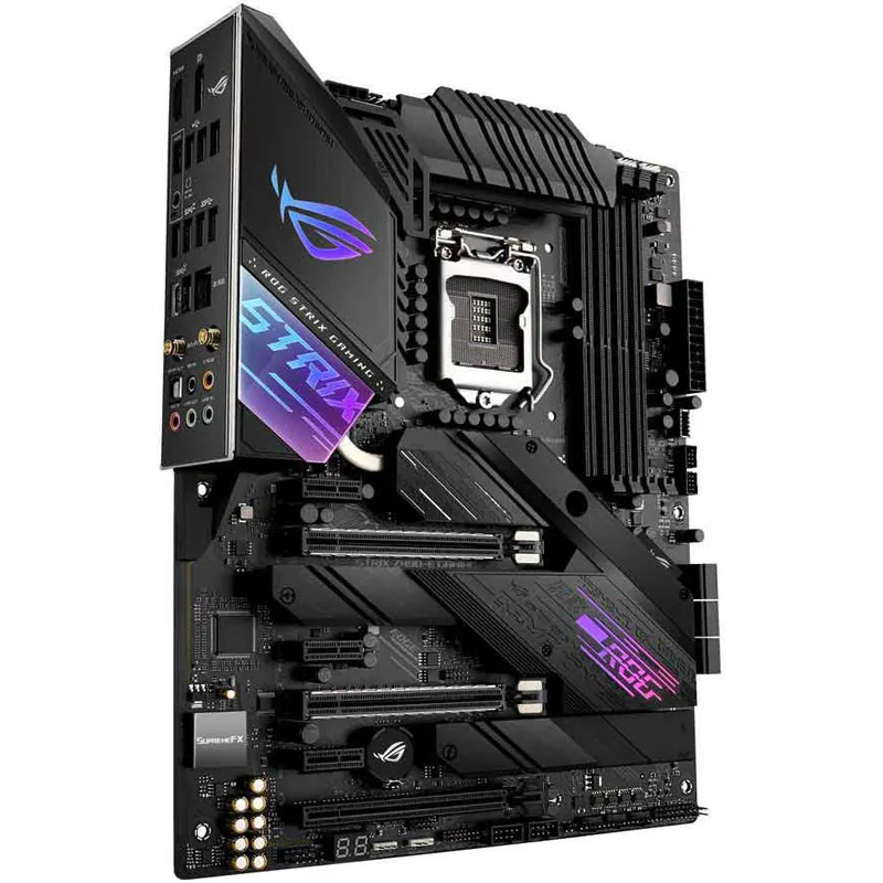 LGA 1200 Intel Z490 Motherboard ASUS ROG STRIX Z490-E GAMING DDR4 128GB M.2 PCI-E 3.0 USB3.2 ATX For 10th Gen Intel