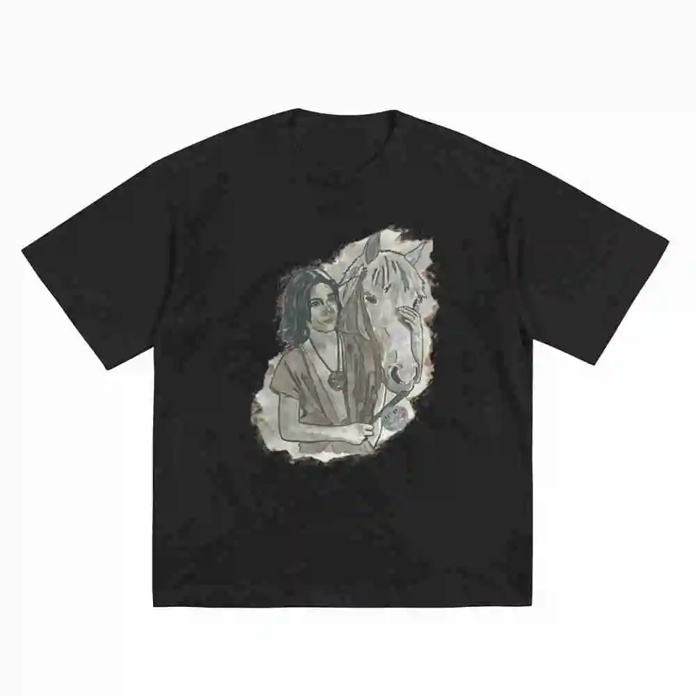 Atreyu Artax Neverending Story Short Sleeve Tee 100% Cotton T-Shirt