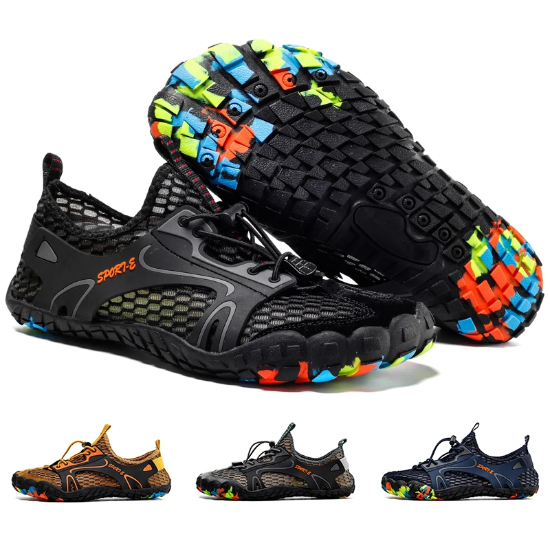 

Men Quick-Drying Breathable Barefoot Shoes Outdoor Beach Swimming Shoes Water Sports Shoes Women Hiking Wading Sports Shoes