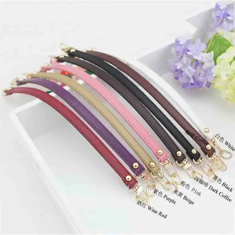 Clearance Sale PU Leather Bag Strap Handbags Handles For Handbag Short Bag Strap Purse Strap Replacement Bag Belt Band