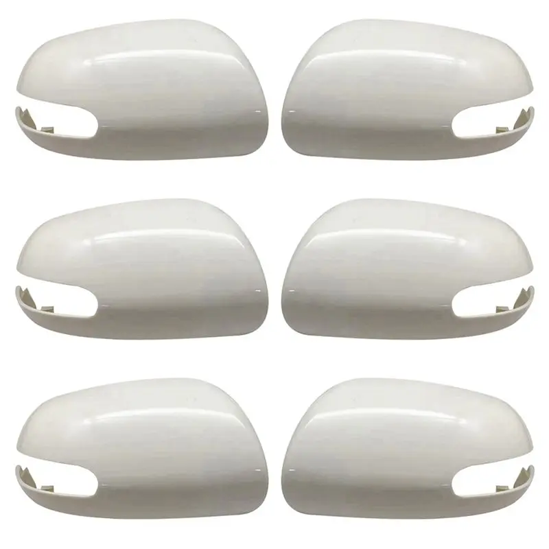 

Firmly 3 Pair Left & Right Side Door Mirror Cover Rearveiw Mirror Cap For Kia Forte Cerato 2009-2010