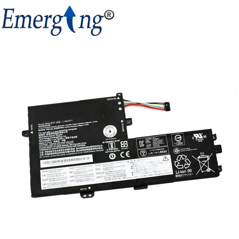 Imagem -04 - Nova Bateria do Portátil L18m3pf7 para Lenovo Ideapad S340 C34015 L18m3pf6 L18l3pf2 L18l3pf3 L18c3pf6 L18c3pf7
