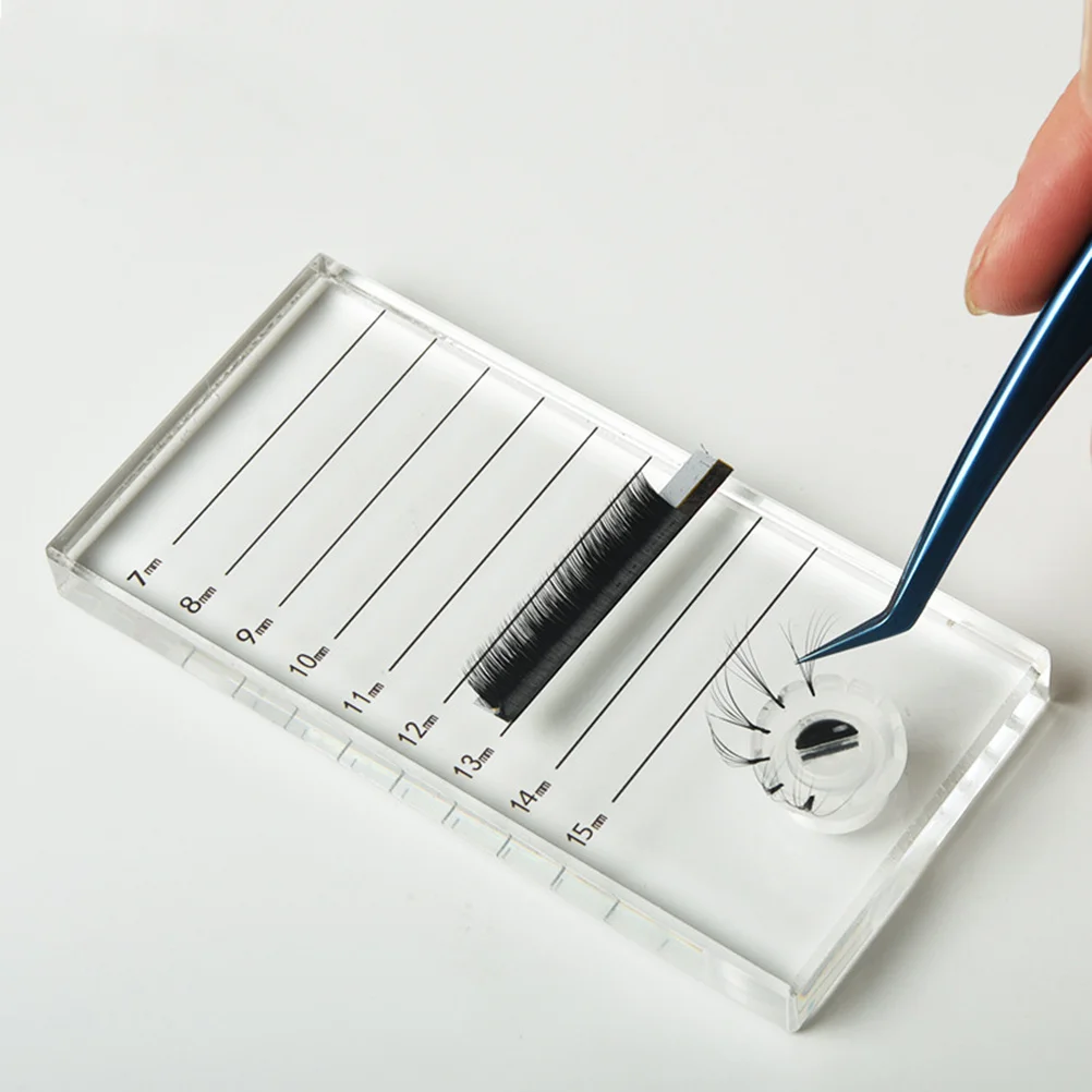 1 قطعة لوحة تمديد تطعيم رمش كوب مقاوم للماء قابلة لإعادة الاستخدام مجموعة متينة لملحقات رمش أدوات لوازم ماكياج الفن