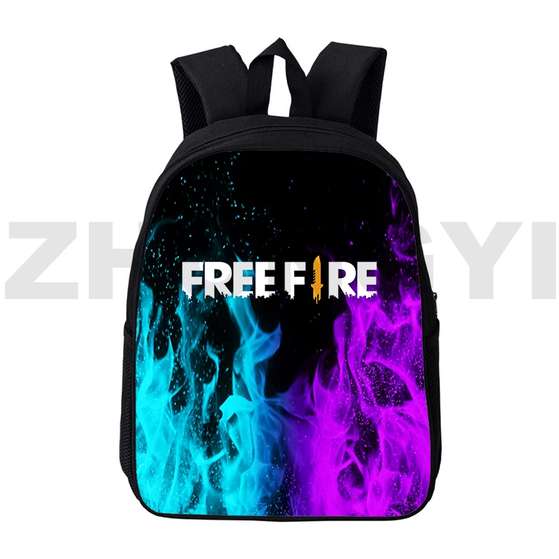 Free Fire Garena 3D Mochila, Sacos De Escola De Lazer Ao Ar Livre, Free Fire Bookbag, New Street Fashion, 16 "Bolsa De Ombro