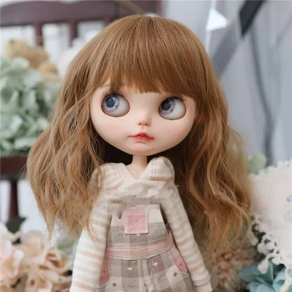 Puppenperücke für Blythe-Puppe, DIY-Puppenzubehör, lange Perücke, Prinzessinnenhaarperücke – Detail 11