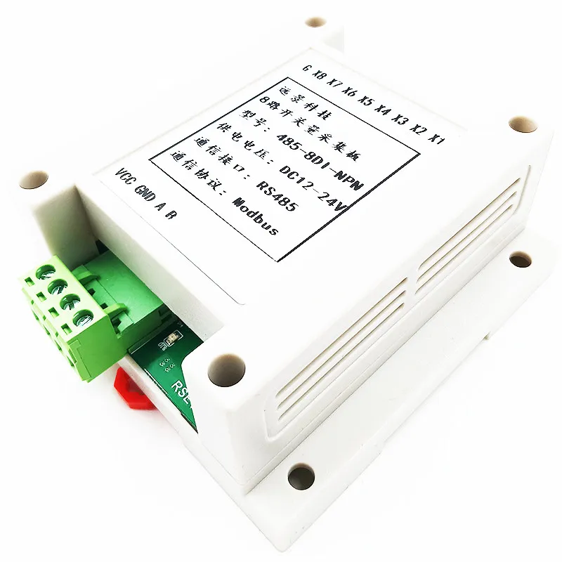 4/8/16 switch/PNP/NPN signal input to 485 signal/DI acquisition board/