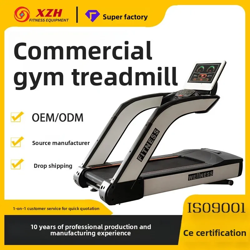 Treadmill Small Inverted Run Commercial Home Silent Shock Absorption Gym Studio Fitness Fat Reduction Exercise directly from the
