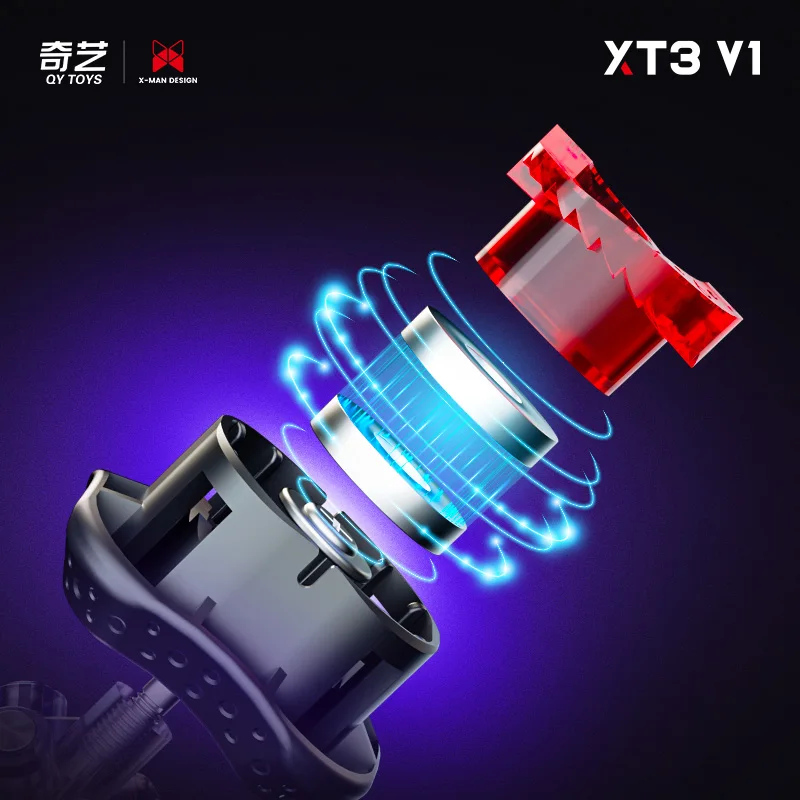 Qiyi XMD XT3 Magnetic Magic 3X3 Speed Cube Stickerless Racing cube Qiyi XT3 Professional Cube Fidget Toys