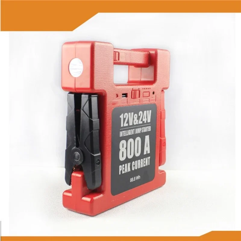 

Heavy Duty 800A Peak 12 24 volt jump starter car jump starter e engine and truck jump starter 12/24v