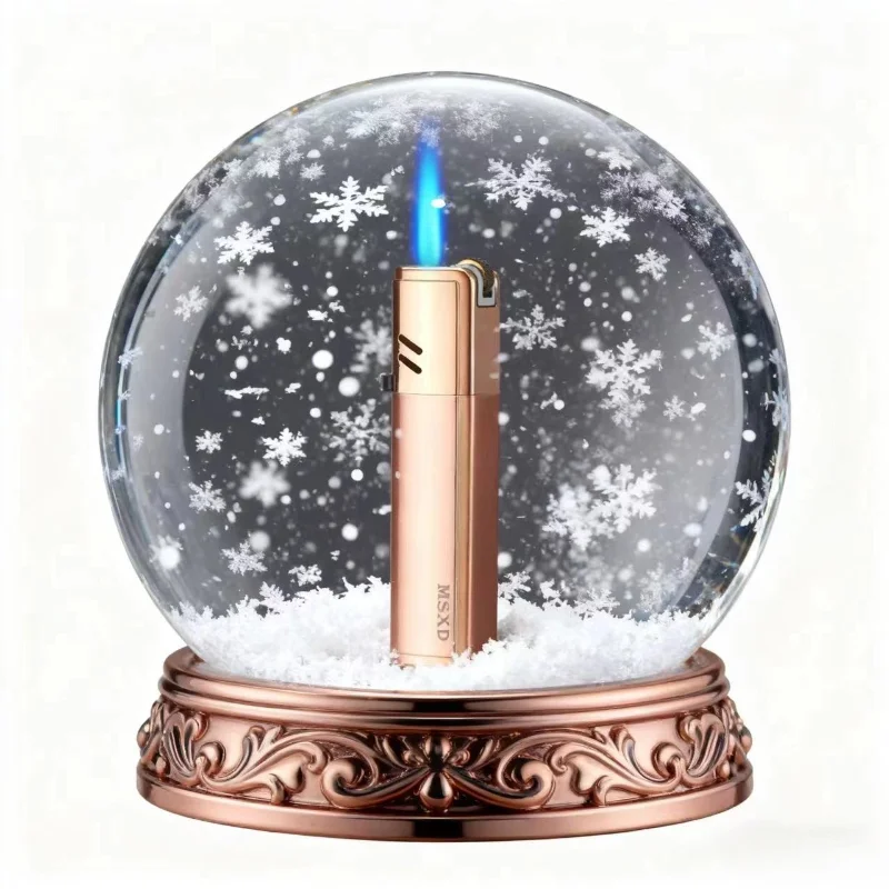 جديد Jobon واحد الثلاثي الشعلة أخف المعادن يندبروف الغاز البيوتان جت الصوان أخف 3 فوهات توربو شواء السيجار بندقية رذاذ الأدوات الرجال