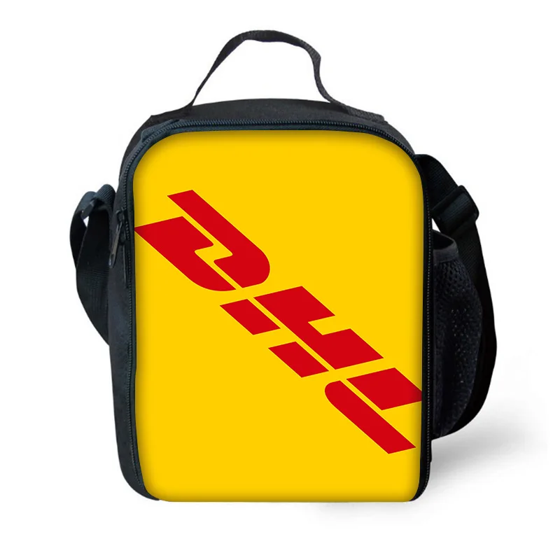 Global Express Dhl Kind Geïsoleerde Grote Capaciteit Tas Voor Jongen En Meisje Student Outdoor Picknick Hervat Thermische Koeler Lunchbox