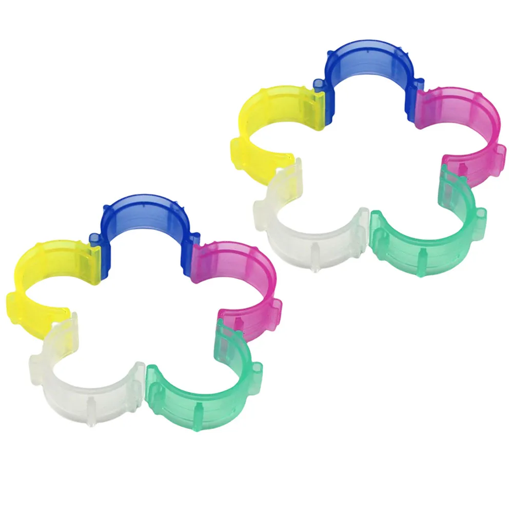 

50pcs Sewing Bobbin Clips Spool Holders Machine Accessories Multicolor Practical Handmade Tools Supply Component