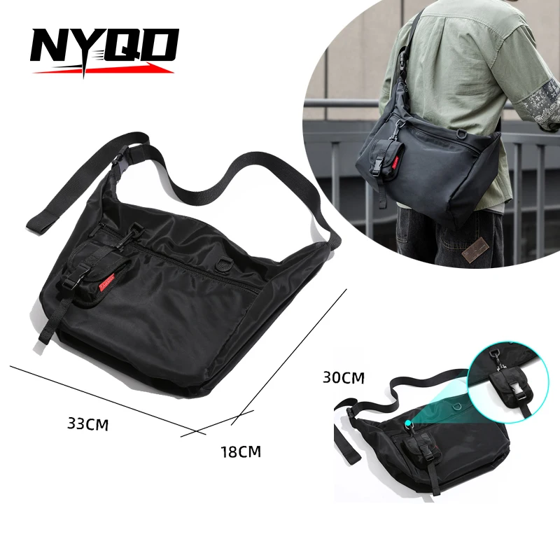 

Male Cycling Shoulder Bag Large Capacity Casual Crossbody Bags for Men Workwear Mailman Designer Bag Bolsas Para Hombre