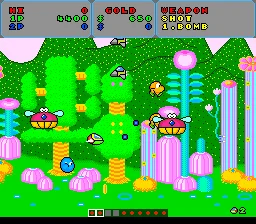 16bits PC Engine HU-CARD : FANTASY ZONE