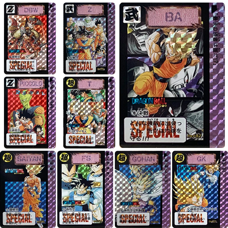 Dragon Ball Super Anime Characters Bulma Torankusu Frieza DIY Homemade Game Toys Collection Card Christmas Birthday Gift