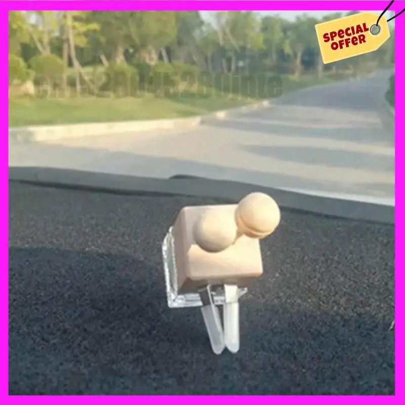 -ABUB 100Pcs Car Perfume Vent Clip Auto Air Outlet Perfume Bottle Remove Odor Essential Oil Diffuser Aroma Fragrance Diffuser