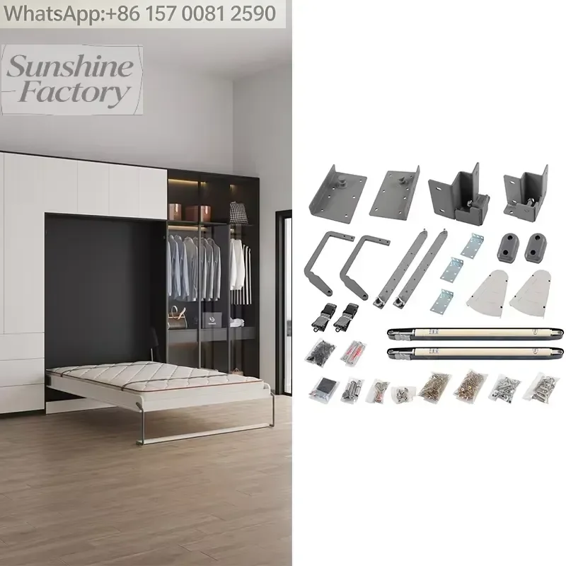Direct Sale Accessories Bedroom Furniture Hardware Kits Springs Murphy Fittings Folding System Space Saving Wall Bed