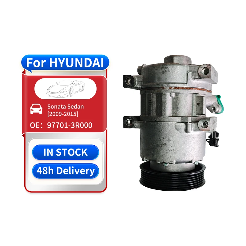 

Advanced Efficiency Long Life Compressor Auto Air Conditioning Compressor for Sonata Sedan 2009 2015 Model OE 97701 3R000