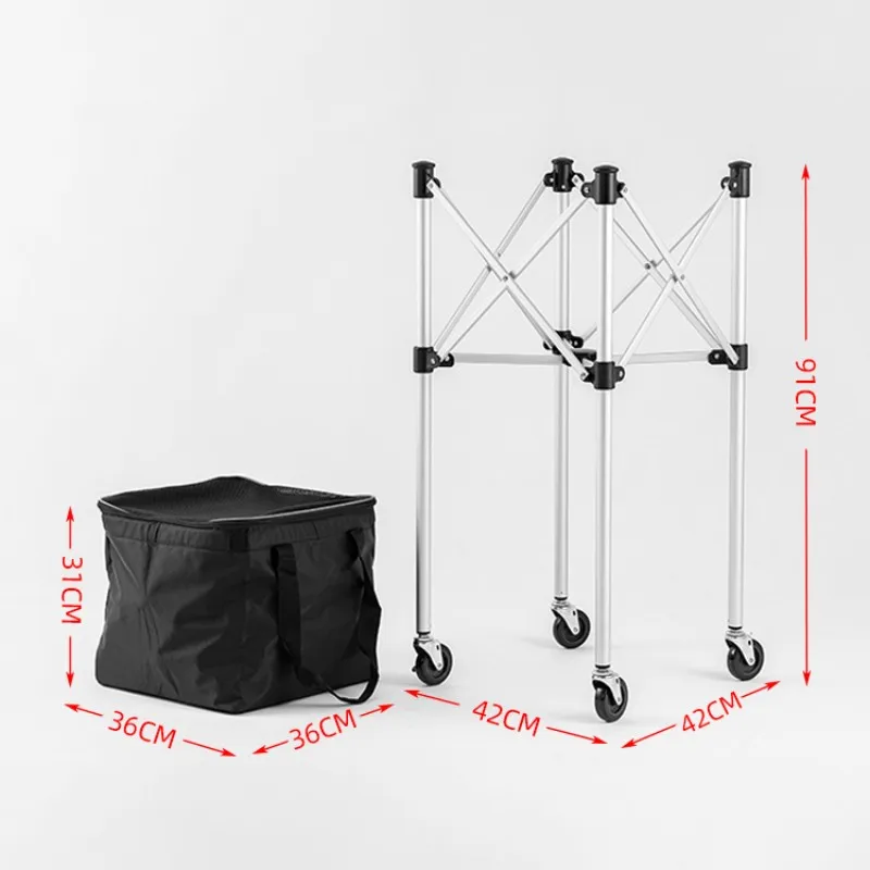 바퀴 달린 프로 테니스 공 카트 바구니, 160 테니스 공, 프리미엄 연습 피클볼 야구 호퍼, 스포츠 교육 카트