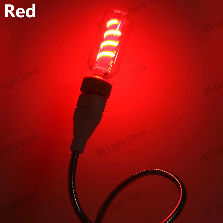 A set 5V LED Flame Light Bead Bulbs Extension Cables Warm Yellow USB Lnterfaces 3V Portable Source Notebook Lnterior Lighting